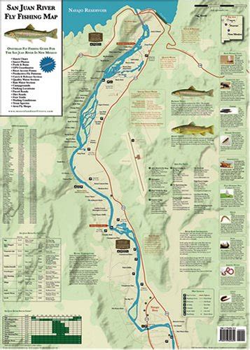 San Juan River Fly Fishing Map - David Colvin: 9780976825609 - AbeBooks