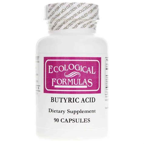 Butyric Acid, Ecological Formulas