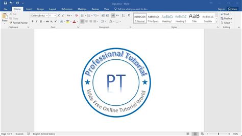 How To Design A Logo Using Microsoft Word