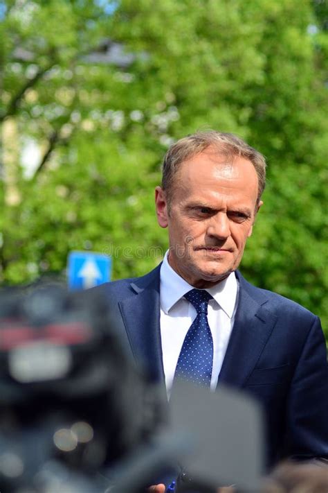 Donald Tusk the President of the European Council Present in Warsaw ...