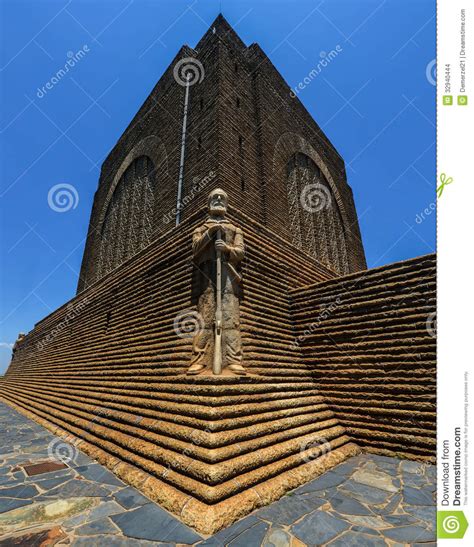 Monument To Piet Retief at Voortrekker Monument Stock Photo - Image of heritage, canvas: 32940444