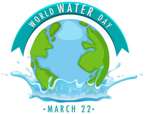 Premium Vector | World water day icon