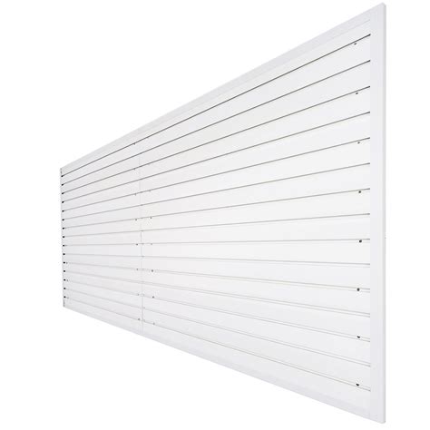 Slatwall Panels 4x8 ft Garage Wall Storage System, PVC Slat Wall ...