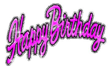 gifs de happy birthday com glitter - Clip Art Library