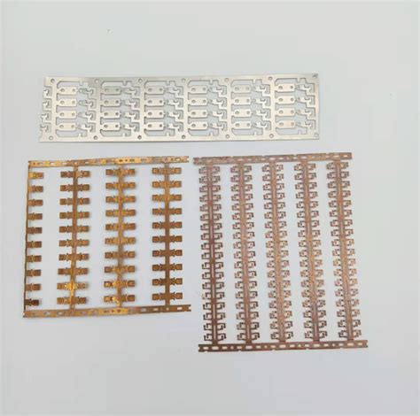 OEM IC Lead Frame Semiconductor Integrated Circuit Link Lead Frame ...