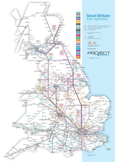 National Rail Map | Train map, National rail, National rail map