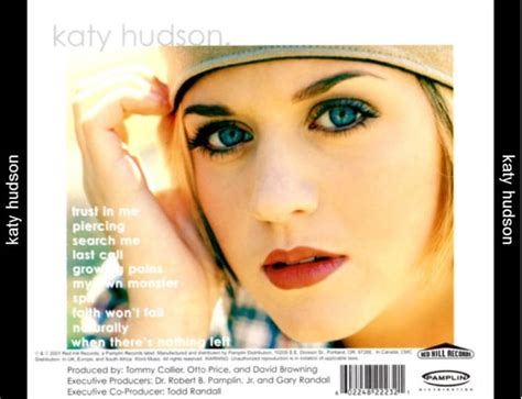 Katy Hudson (Katy Perry) - Katy Hudson (+ BONUS TRACK) (2001) CD