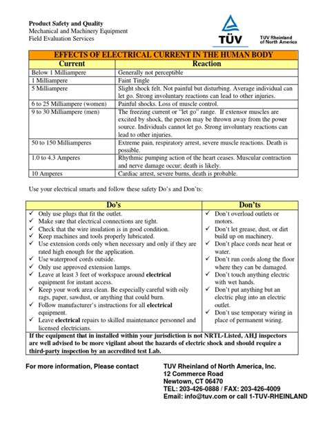 Effects of Electrical Current in Human Body | PDF | Electrical Wiring | Electrical Connector