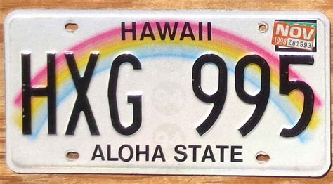 Hawaii | Product categories | Automobile License Plate Store ...