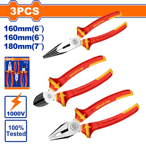 Insulated pliers set 3pcs - Dealsdirect.co.nz