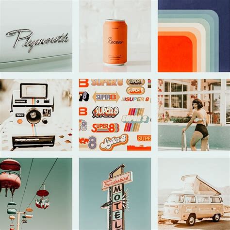 Retro Soda Mood Board