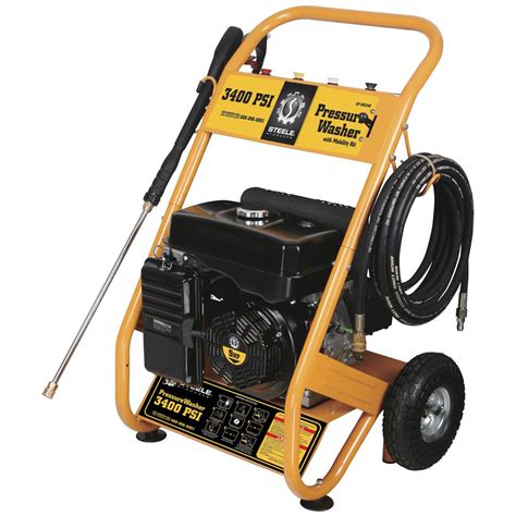 Steel® Products 9 HP 3,400 PSI Gas - powered Pressure Washer - 156652, Pressure Washers at ...