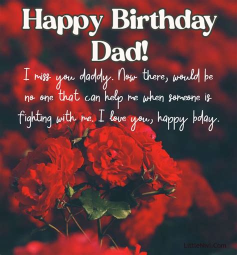 145 Best Happy Birthday Dad in Heaven Wishes, Messages and Quotes – LittleNivi.Com