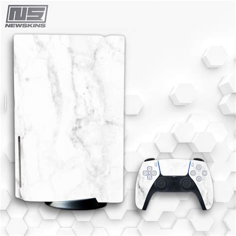 White Marble PS5 Skin Playstation 5 Full Vinyl Wrap PS5 - Etsy