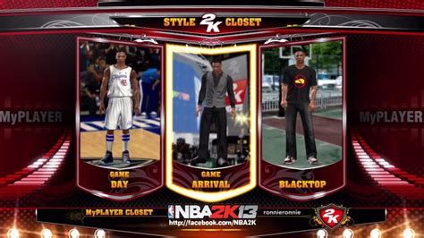 New NBA 2K13 MyCAREER Screenshot - MyPLAYER Closet - NLSC