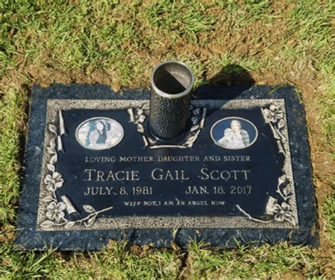 Scott Flat Bronze Grave Marker With Bronze Vase - Schultz Monument Co.