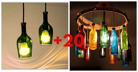 + 20 ideas para hacer lámparas colgantes con botellas de vidrio - DIY ...