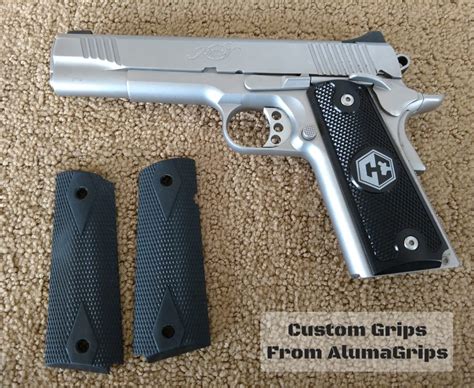 Build Your Own Custom 1911 Grips With AlumaGrips | Concealed Carry Inc