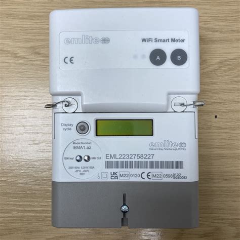 Emlite Single Phase WiFi Smart Meter - EMA1-AZ WiFi at TEW Electrical