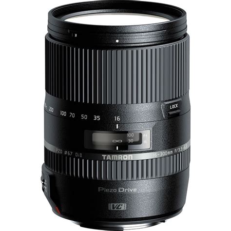 Tamron 16-300mm f/3.5-6.3 Di II VC PZD Macro Lens for Canon for Canon ...