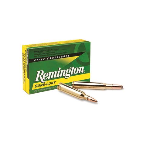 Remington .30-06 Springfield, SP Core-Lokt, 180 Grain, 20 Rounds ...