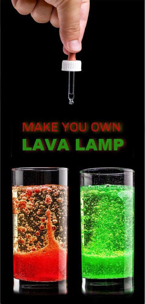 Make a Lava Lamp | Science for kids, Lava lamp for kids, Science ...