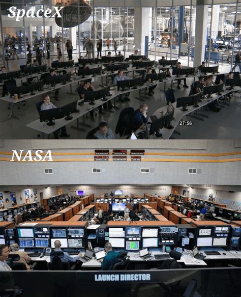 SpaceX vs NASA mission control : r/space