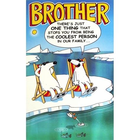 funny birthday greetings | Brother Funny Birthday Card (04-27-28) | b ...