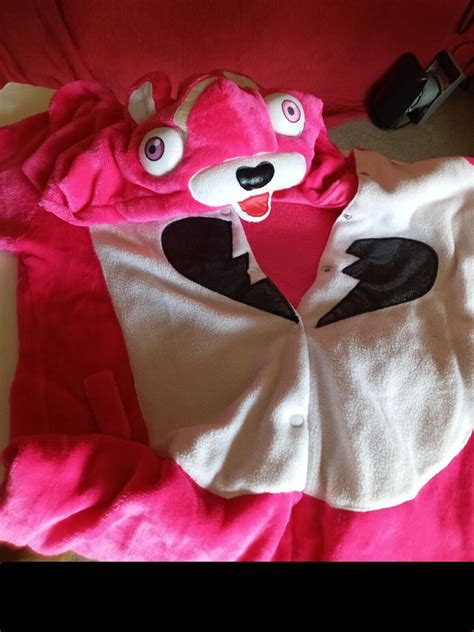 fortnite cuddle team Leader Youth Costume Pink Pre-ow… - Gem