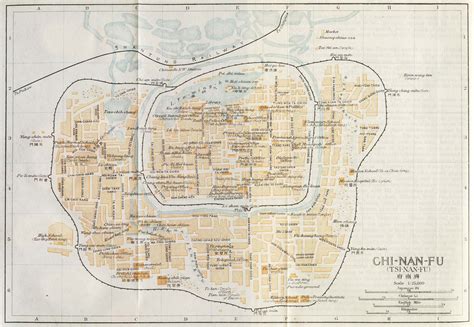 Jinan Map - China