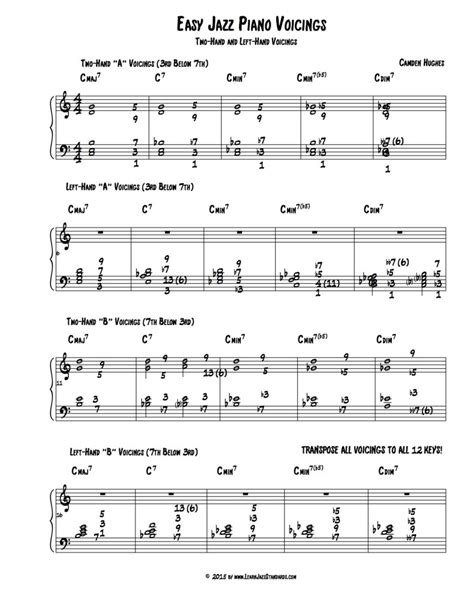 Learn Jazz Standards | Easy Jazz Piano Voicings