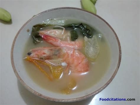 Sinigang Na Hipon Sa Kamias Recipe - Food Citations