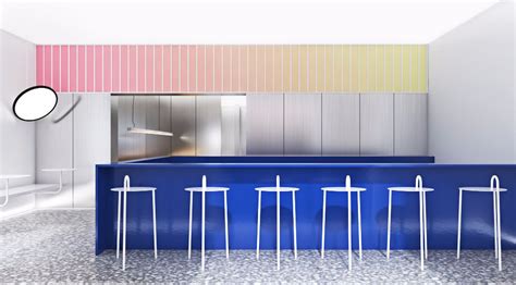 Cafe in Soho | Crosby Studios | Cafe design, Interior design kitchen, Design