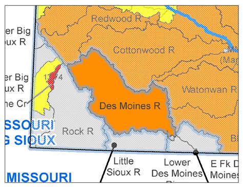 Des Moines River Watershed | Minnesota Nutrient Data Portal