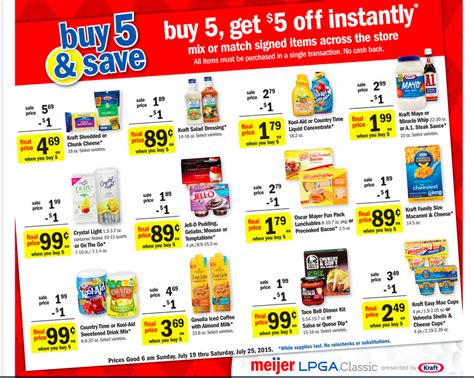 Meijer Ad Preview starting 7/19! | A Single Coupon