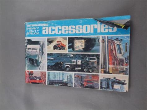 INTERNATIONAL HEAVY DUTY TRUCK ACCESSORIES CATALOG 1977 TRANSPORT PARTS ...