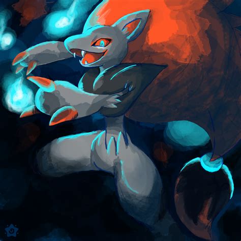 Zoroark by crayon-chewer on DeviantArt