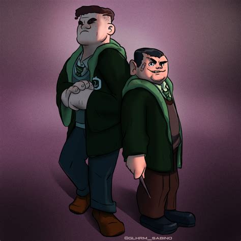 Crab And Goyle - Harry Potter by guilhermesabino on DeviantArt