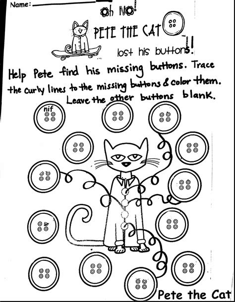 Pete The Cat Coloring Page at GetDrawings | Free download