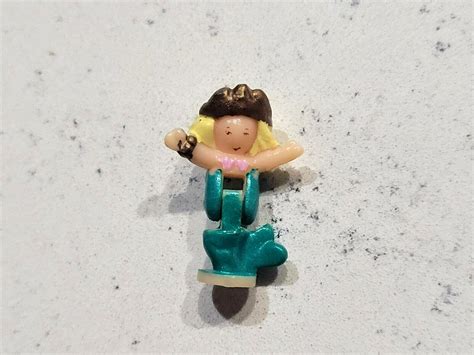 Polly Pocket Sparkling Mermaid Adventure Doll Figure Only 1995 Vintage ...