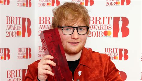 Ed Sheeran Wins Global Success Award, Performs ‘Supermarket Flowers’ at ...