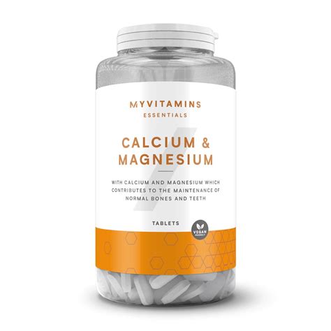 Calcium & Magnesium Tablets | myvitamins