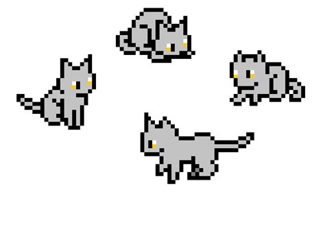 Pixel Cats by BrynNoot on DeviantArt