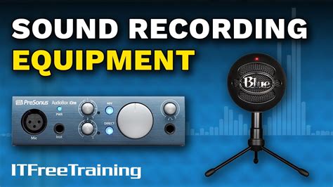 Sound Recording Equipment - YouTube