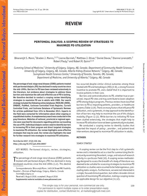 Contoh Journal Di PDI | PDF | Systematic Review | Chronic Kidney Disease