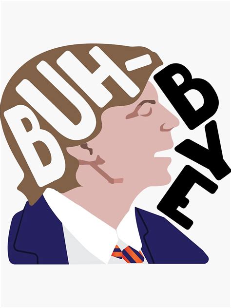 "Buh-Bye - David Spade, SNL" Sticker by layoutsandlense | Redbubble