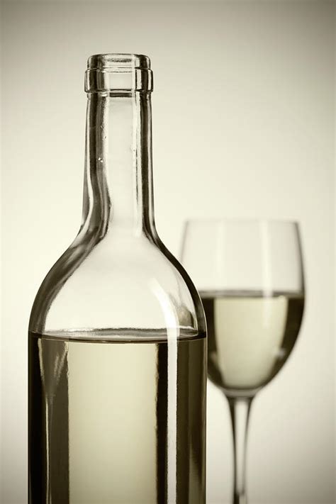 Wine Bottle And Cup by Tempura