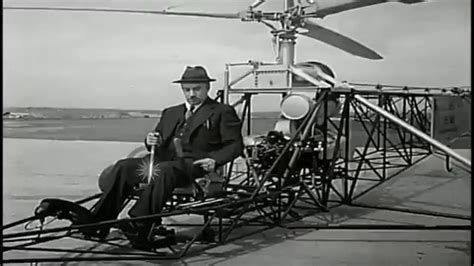 Today in 1940, Igor Sikorsky demonstrated his helicopter invention to ...