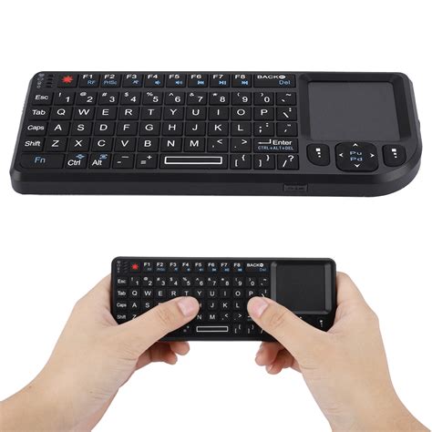 Sonew Wireless Keyboard,Ultra Mini Keyboard,2.4GHz Wireless Touchpad ...