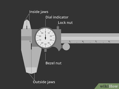 Comment utiliser et lire le pied à coulisse à vernier à cadran